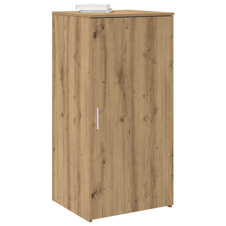 vidaXL Opbergkast 50x45x103,5 cm bewerkt hout artisanaal eikenkleur afbeelding 1