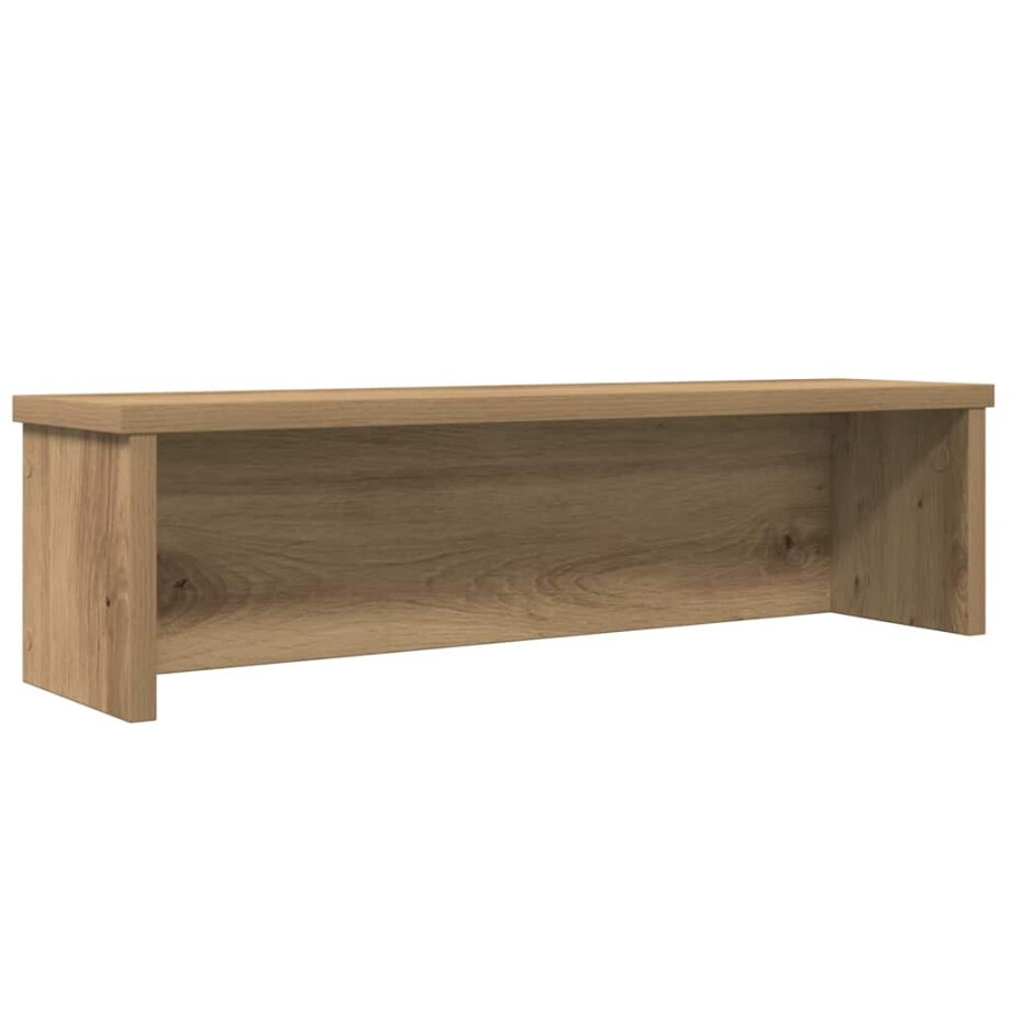 vidaXL Keukenrek stapelbaar 50x15x16 cm bewerkt hout artisanaal eiken vidaXL Keukenrek stapelbaar 50x15x16 cm bewerkt hout artisanaal eiken afbeelding 1