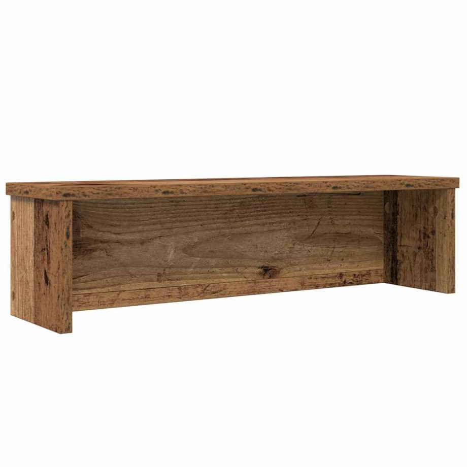 vidaXL Keukenrek stapelbaar 60x15x16 cm bewerkt hout oud houtkleurig afbeelding 1