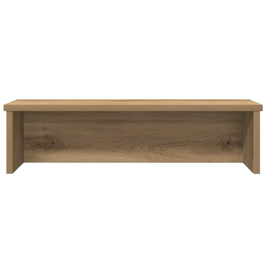 vidaXL Keukenrek stapelbaar 60x15x16 cm bewerkt hout artisanaal eiken afbeelding 1