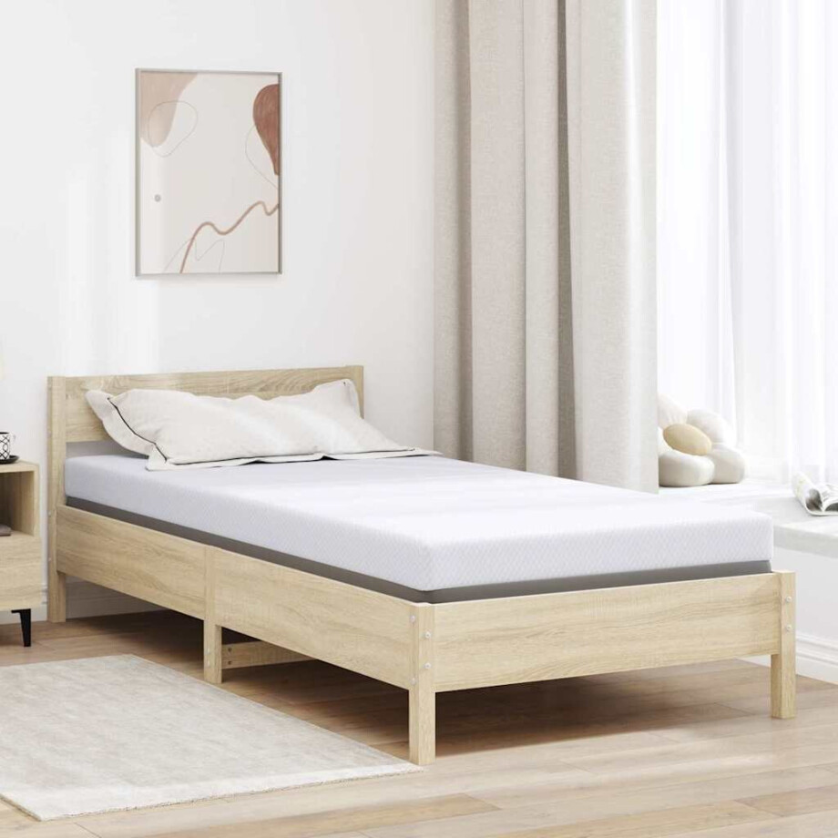vidaXL Traagschuimmatras topper for Volwassene Zacht 120 x 200 cm Wit vidaXL Traagschuimmatras topper for Volwassene Zacht 120 x 200 cm Wit afbeelding 1
