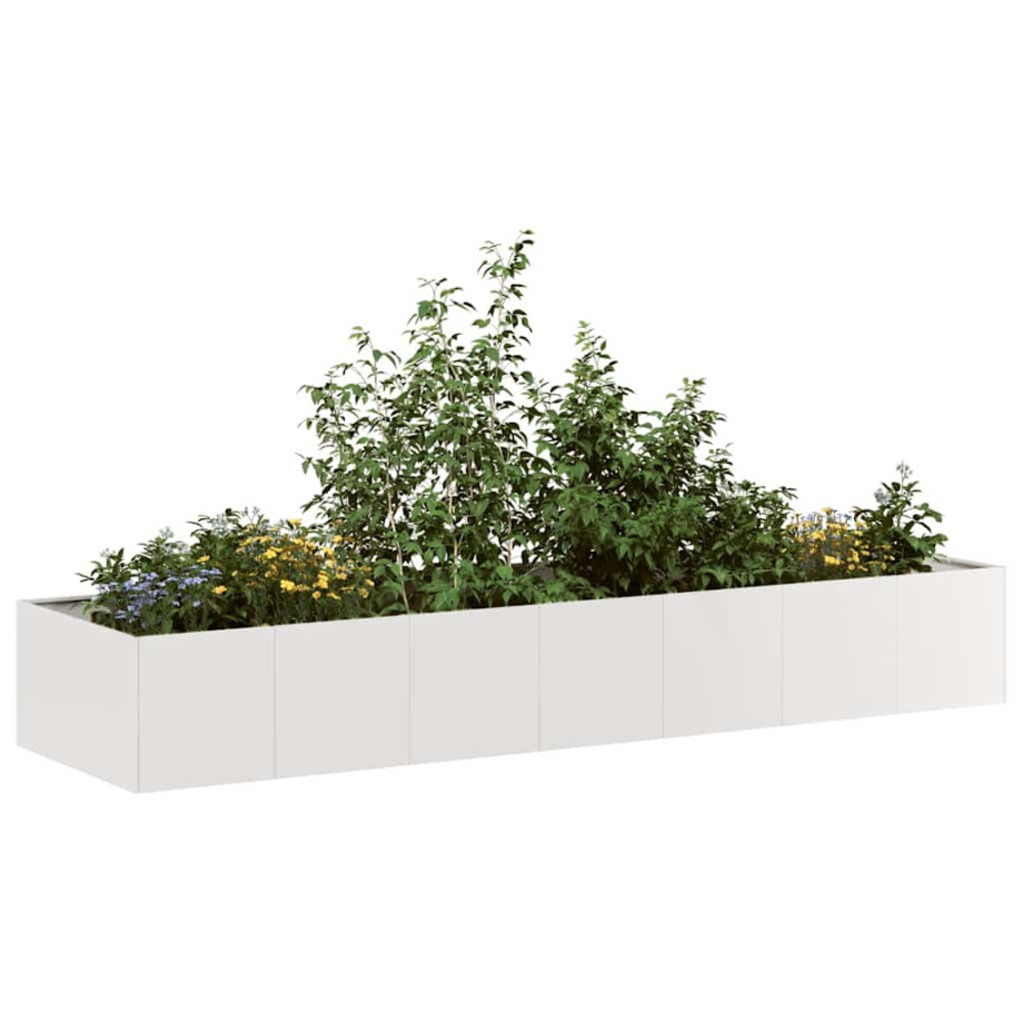 vidaXL Plantenbak 280x80x40 cm roestvrij staal vidaXL Plantenbak 280x80x40 cm roestvrij staal afbeelding 1