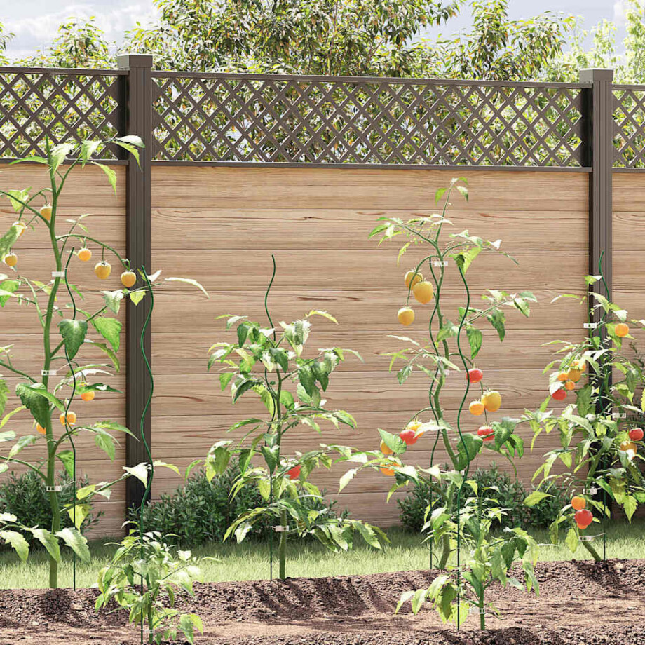 vidaXL Plantondersteuning 50 pcs Groen 110 x 0.6 x 0.6 cm Staal vidaXL Plantondersteuning 50 pcs Groen 110 x 0.6 x 0.6 cm Staal afbeelding 1