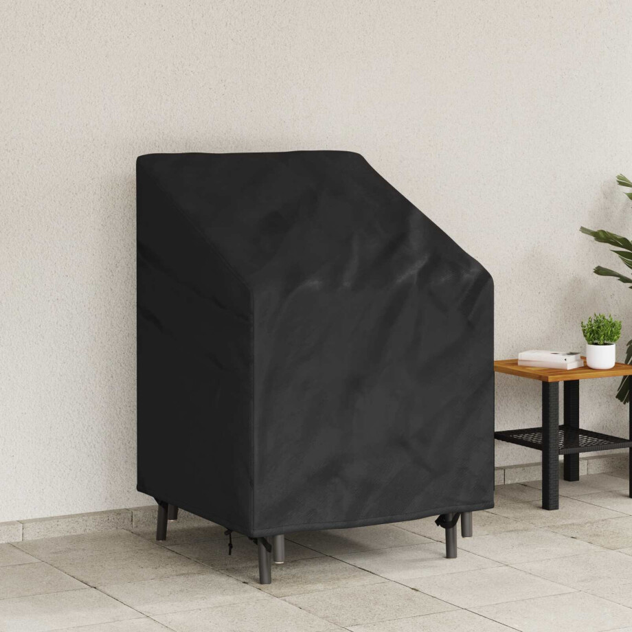 vidaXL Tuinstoelhoes Zwart 75 x 78 x 65 / 100 cm 600D Oxford Stof vidaXL Tuinstoelhoes Zwart 75 x 78 x 65 / 100 cm 600D Oxford Stof afbeelding 1