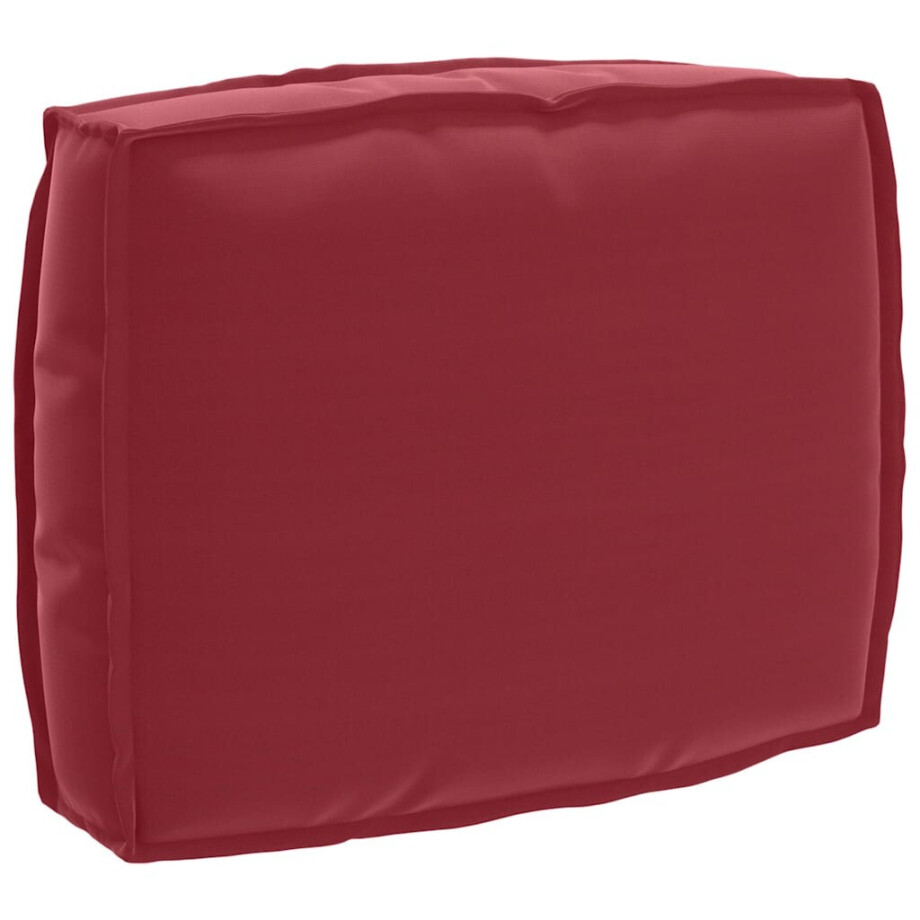 vidaXL Kussen Wijnrood 50 x 40 x 12 cm Oxford Stof afbeelding 1