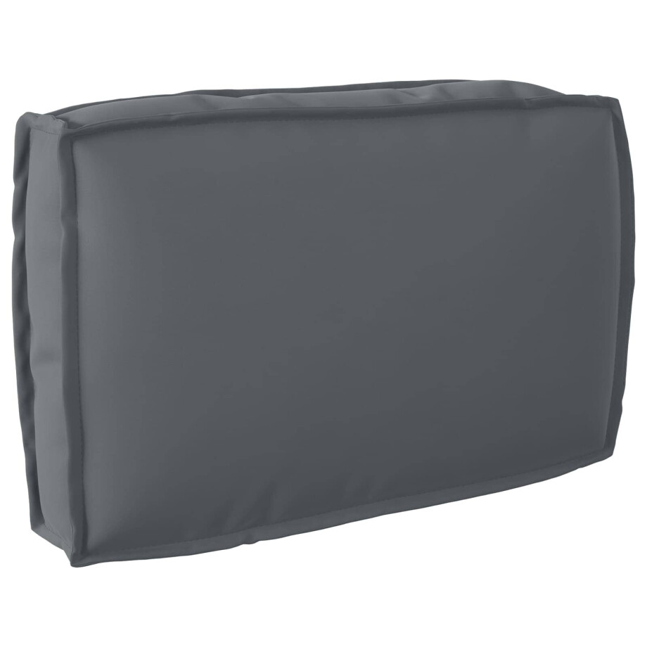 vidaXL Kussen Antraciet 60 x 40 x 12 cm Oxford Stof afbeelding 1