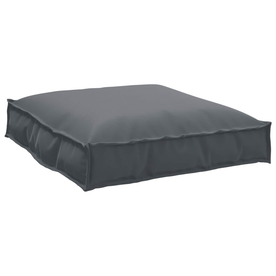 vidaXL Kussen Antraciet 70 x 70 x 12 cm Oxford Stof vidaXL Kussen Antraciet 70 x 70 x 12 cm Oxford Stof afbeelding 1
