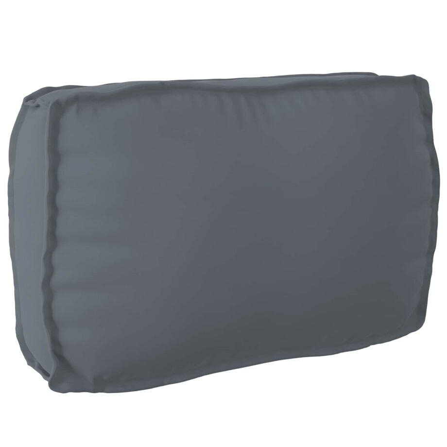 vidaXL Kussen Antraciet 70 x 40 x 12 cm Oxford Stof vidaXL Kussen Antraciet 70 x 40 x 12 cm Oxford Stof afbeelding 1