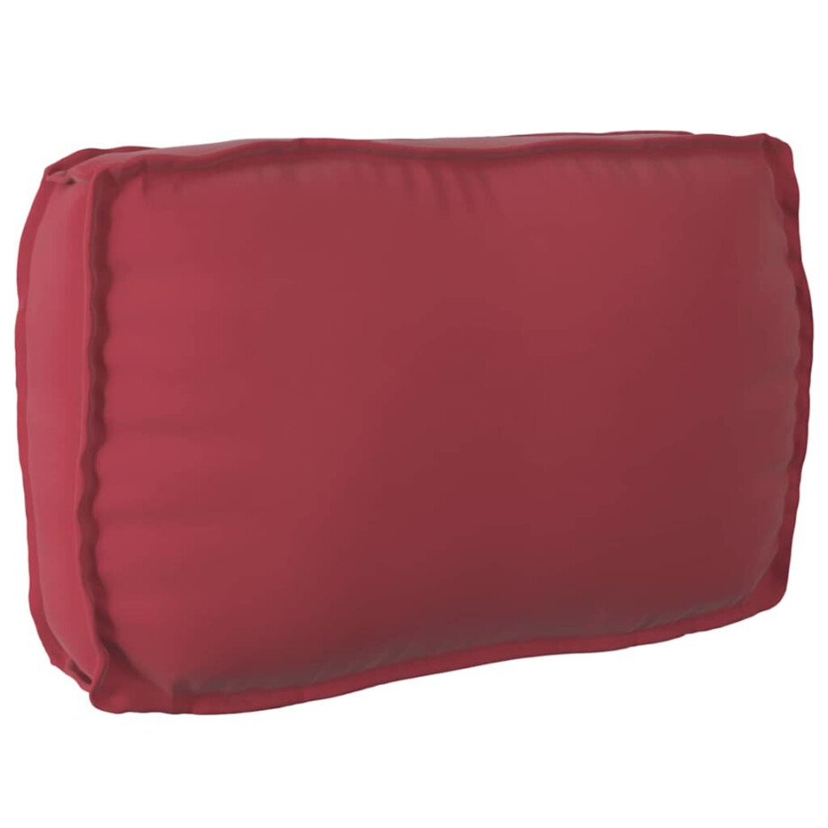 vidaXL Kussen Wijnrood 70 x 40 x 12 cm Oxford Stof afbeelding 1