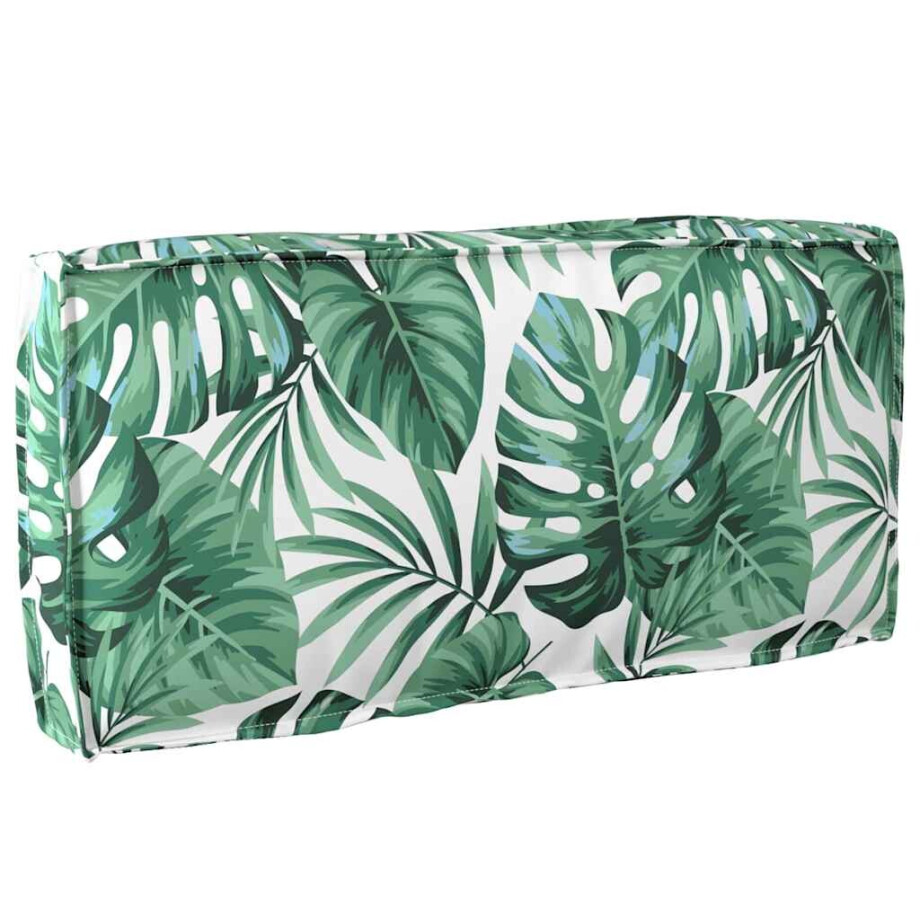vidaXL Kussen Blad Bladpatroon 80 x 40 x 12 cm Oxford Stof vidaXL Kussen Blad Bladpatroon 80 x 40 x 12 cm Oxford Stof afbeelding 1