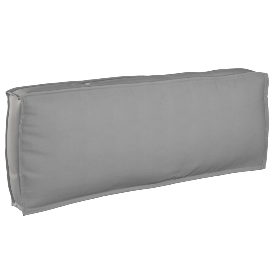 vidaXL Kussen Grijs 120 x 40 x 12 cm Oxford Stof vidaXL Kussen Grijs 120 x 40 x 12 cm Oxford Stof afbeelding 1