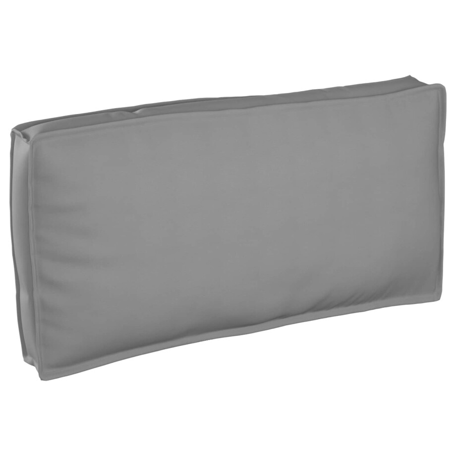 vidaXL Kussen Grijs 120 x 60 x 12 cm Oxford Stof afbeelding 1