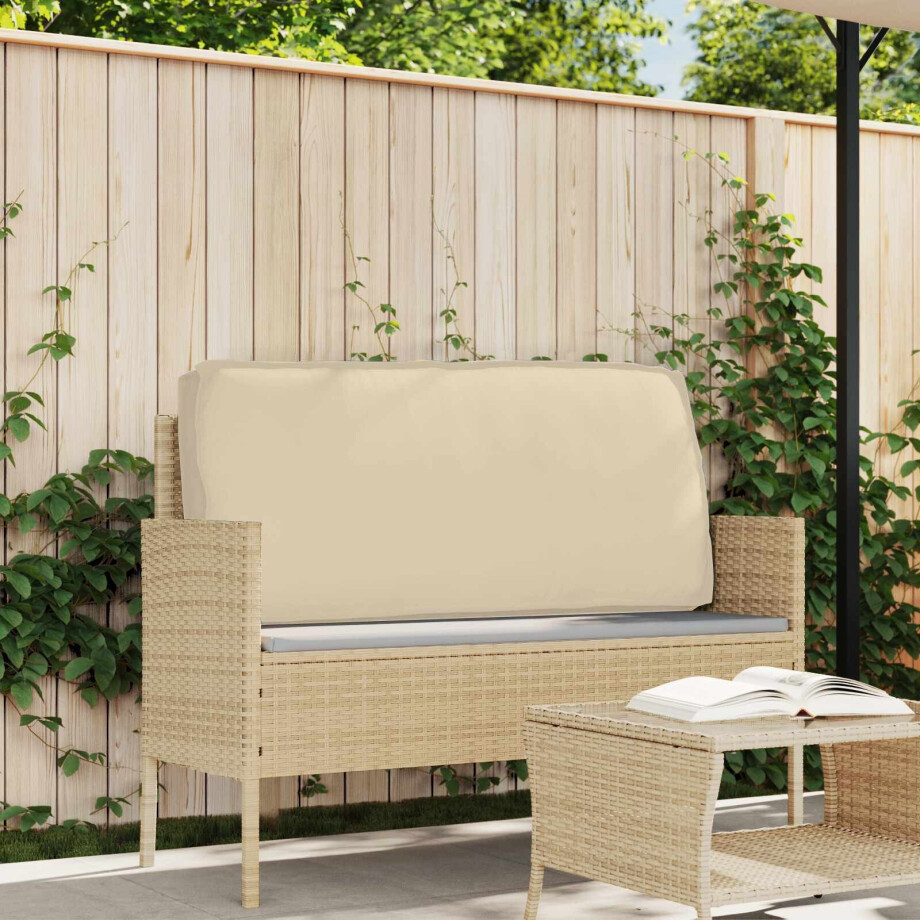 vidaXL Kussen Beige 120 x 60 x 12 cm Oxford Stof vidaXL Kussen Beige 120 x 60 x 12 cm Oxford Stof afbeelding 1