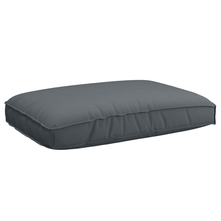 vidaXL Kussen Antraciet 120 x 80 x 12 cm Oxford Stof vidaXL Kussen Antraciet 120 x 80 x 12 cm Oxford Stof afbeelding 1