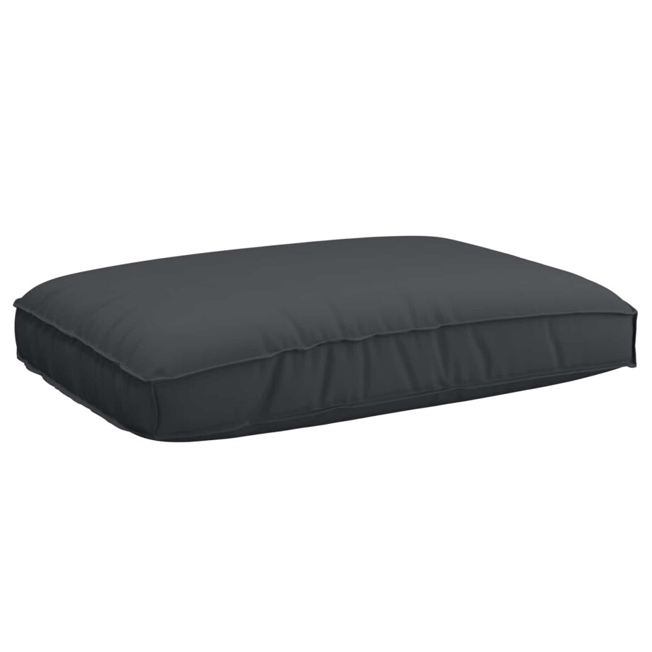 vidaXL Kussen Zwart 120 x 80 x 12 cm Oxford Stof afbeelding 1