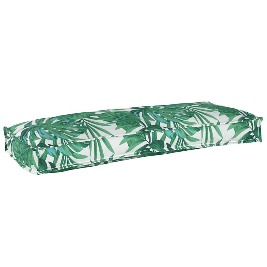 vidaXL Kussen Blad Bladpatroon 100 x 40 x 8 cm Oxford Stof afbeelding 1