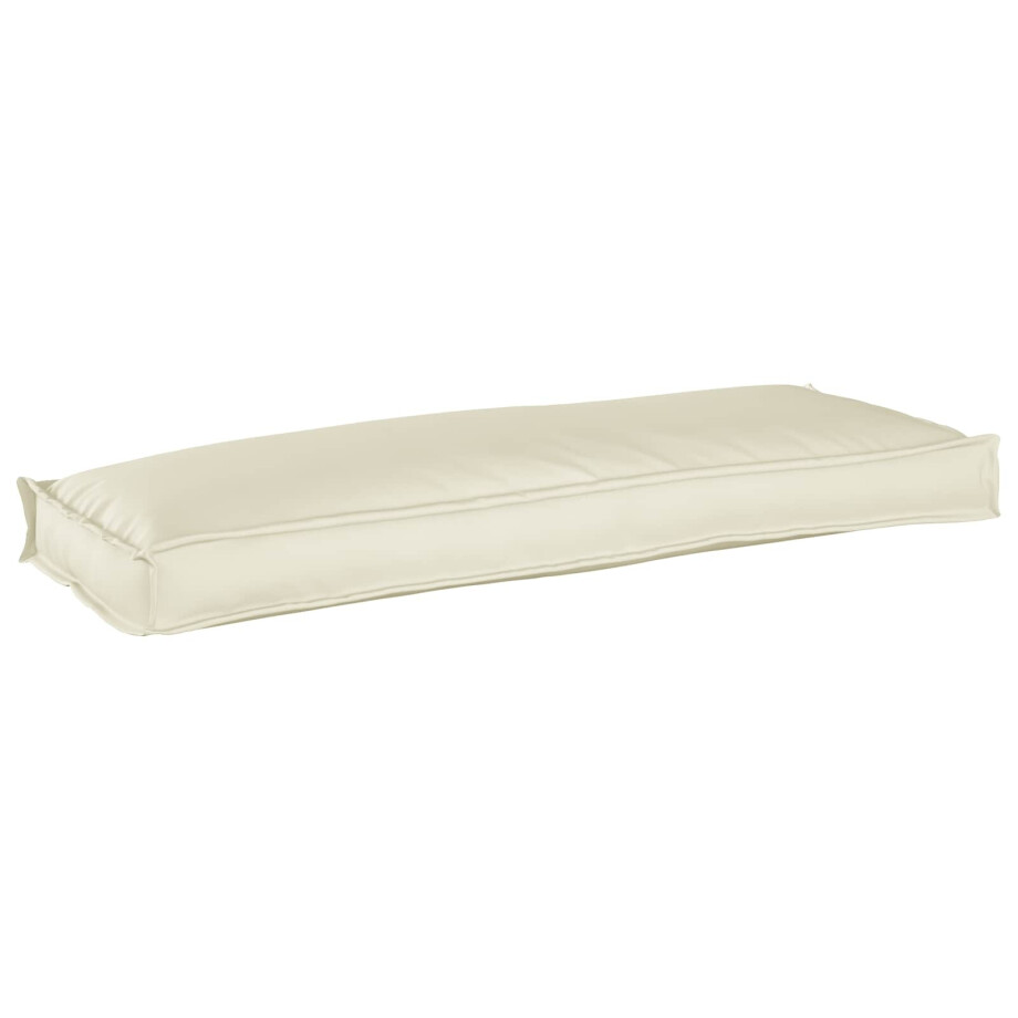 vidaXL Kussen Crème 110 x 40 x 8 cm Oxford Stof vidaXL Kussen Crème 110 x 40 x 8 cm Oxford Stof afbeelding 1
