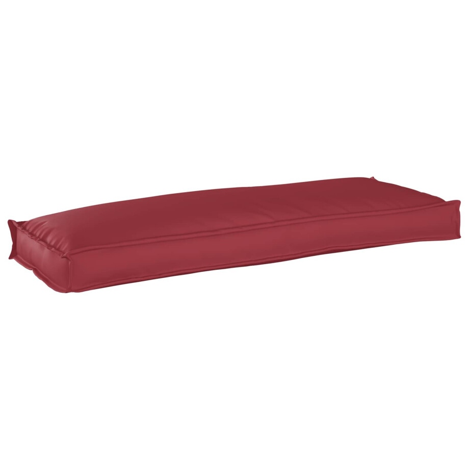 vidaXL Kussen Wijnrood 110 x 40 x 8 cm Oxford Stof afbeelding 1