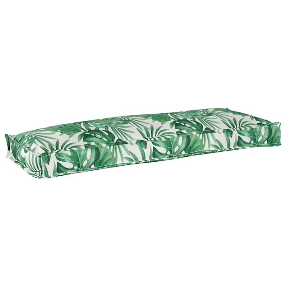 vidaXL Kussen Blad Bladpatroon 110 x 40 x 8 cm Oxford Stof afbeelding 1