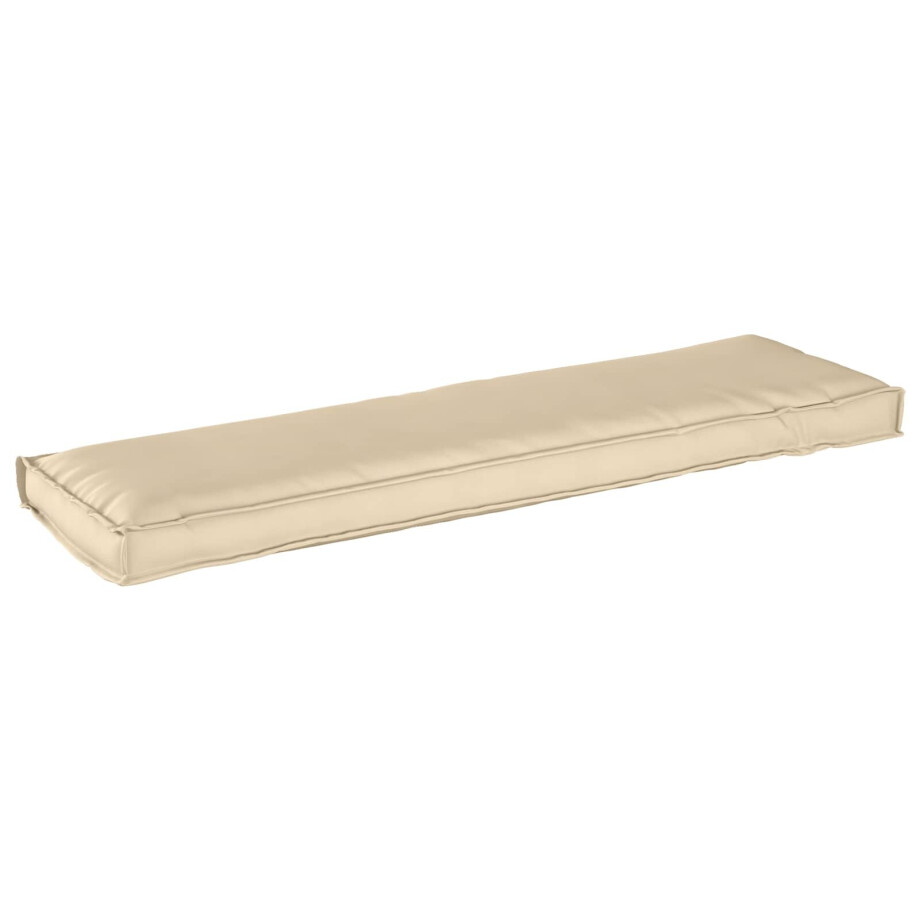 vidaXL Kussen Beige 140 x 40 x 8 cm Oxford Stof vidaXL Kussen Beige 140 x 40 x 8 cm Oxford Stof afbeelding 1