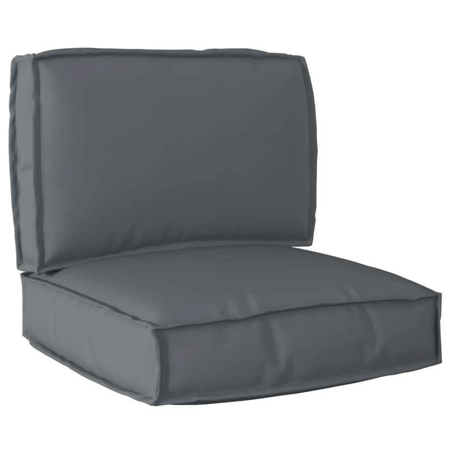 vidaXL Pallet Kussen Set 2 pcs Antraciet Oxford Stof afbeelding 1