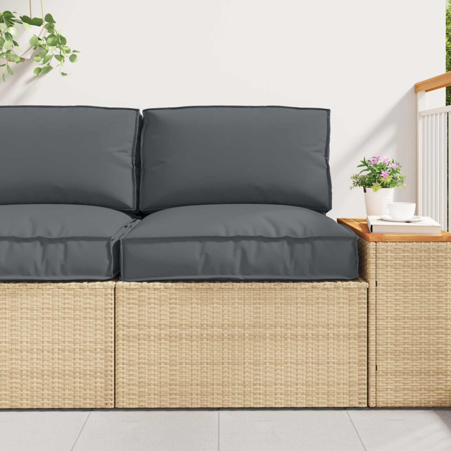 vidaXL Pallet Kussen Set 2 pcs Antraciet Oxford Stof afbeelding 1