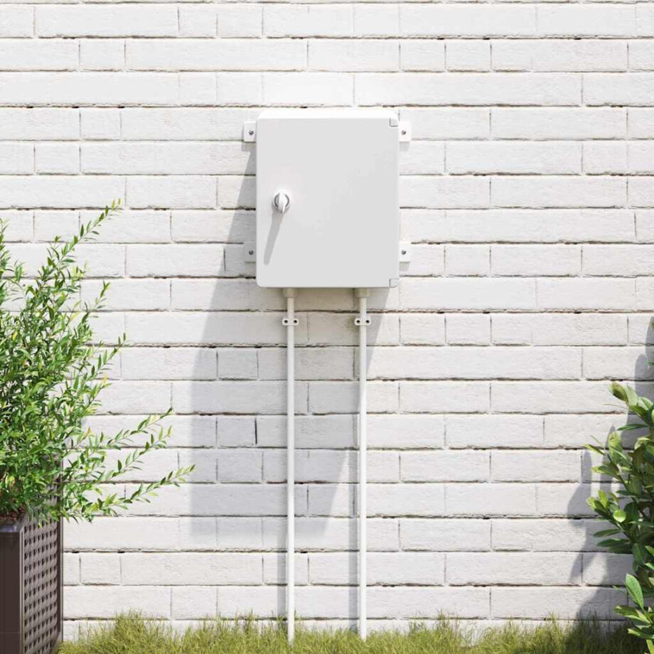 vidaXL Bedieningskast Grijs 32 x 13 x 30 cm ABS Kunststof vidaXL Bedieningskast Grijs 32 x 13 x 30 cm ABS Kunststof afbeelding 1