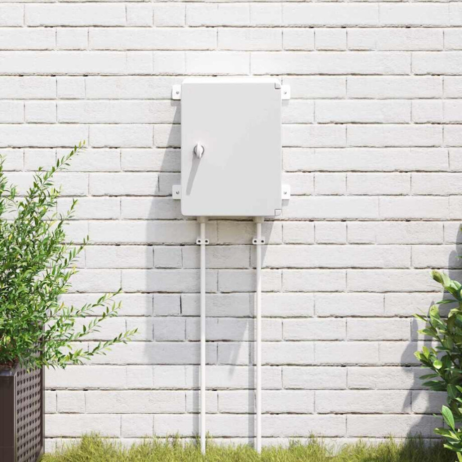 vidaXL Bedieningskast Grijs 32 x 15 x 35 cm ABS Kunststof vidaXL Bedieningskast Grijs 32 x 15 x 35 cm ABS Kunststof afbeelding 1
