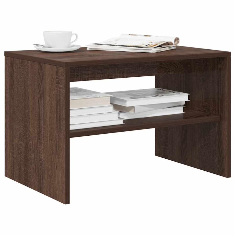 vidaXL Tv-meubel 60x40x40 cm bewerkt hout bruin eikenkleur vidaXL Tv-meubel 60x40x40 cm bewerkt hout bruin eikenkleur afbeelding 1