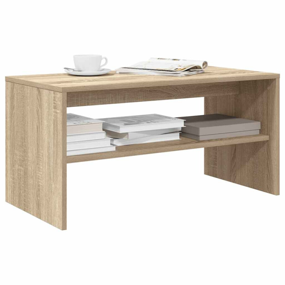 vidaXL Tv-meubel 80x40x40 cm bewerkt hout sonoma eikenkleurig afbeelding 1