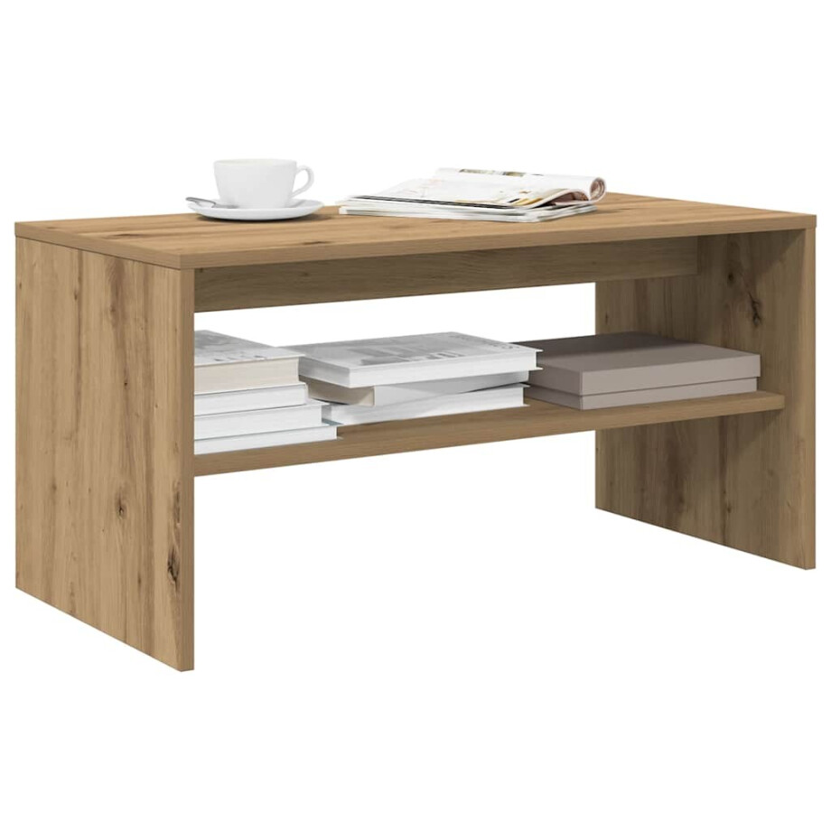 vidaXL Tv-meubel 80x40x40 cm bewerkt hout artisanaal eikenkleur afbeelding 1