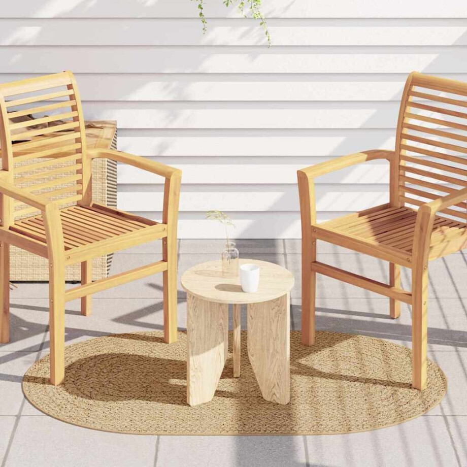 vidaXL Vloerkleed ZIZUR Bruin 150 x 80 cm Polypropyleen afbeelding 1