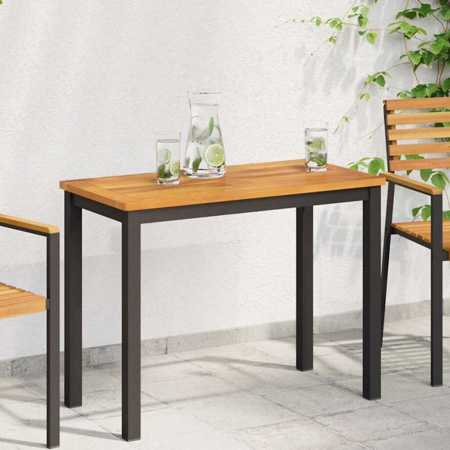 vidaXL Tafelblad Olie naturel 90 x 45 x 2 cm Massief Acaciahout afbeelding 1