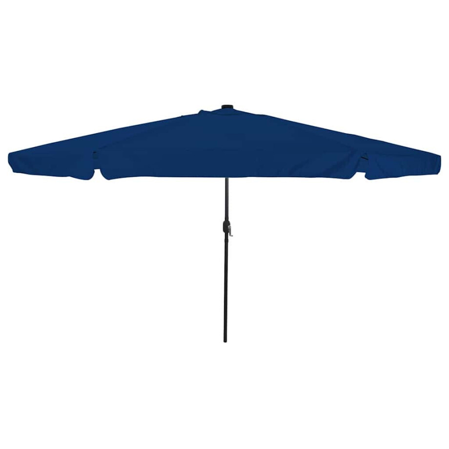 vidaXL Tuinparasol Azurblauw 395 x 395 x 245 cm Polyester afbeelding 1