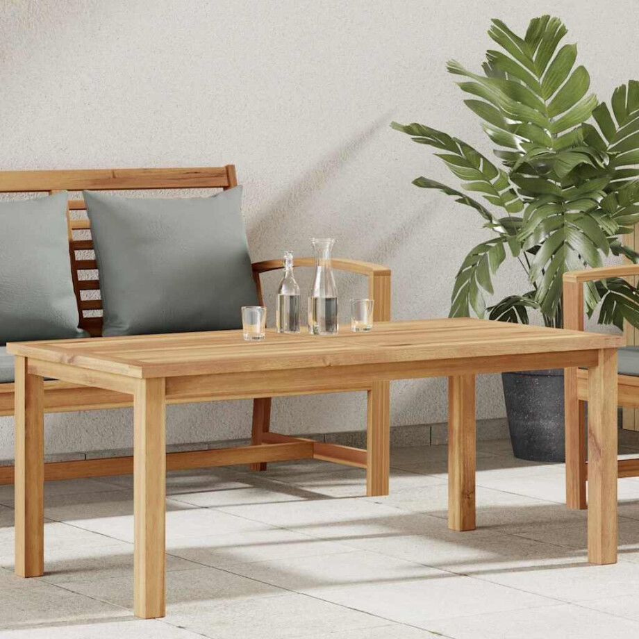 vidaXL Salontafel Bruin 110 x 55 x 45 cm Massief Teakhout vidaXL Salontafel Bruin 110 x 55 x 45 cm Massief Teakhout afbeelding 1