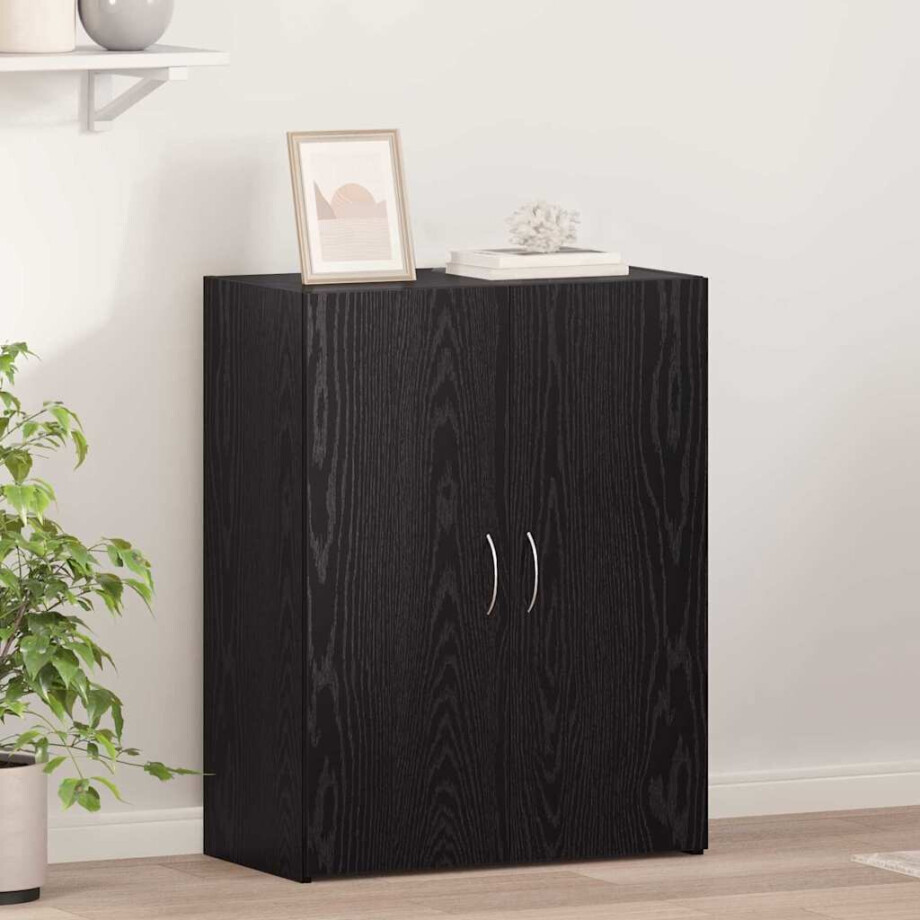 vidaXL Kantoorkast Artisan Eiken 70 x 32 x 77.5 cm Bewerkt hout afbeelding 1