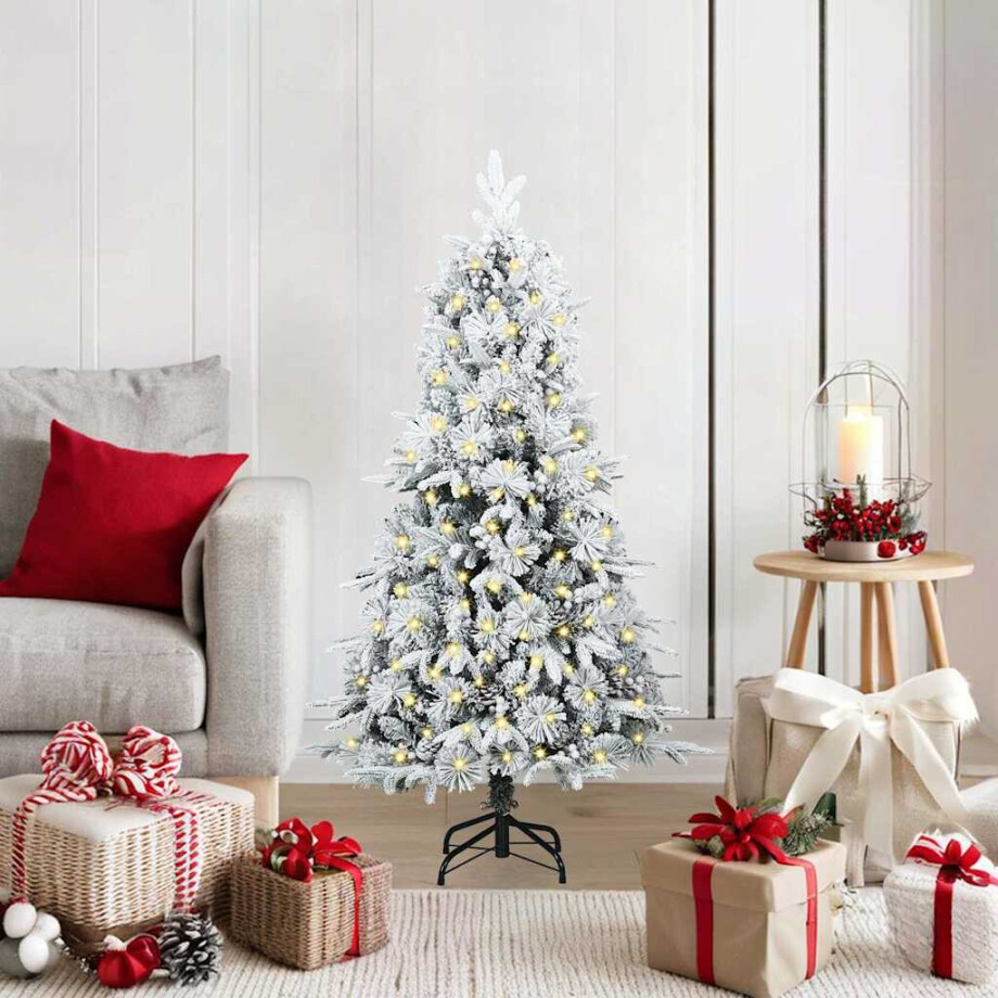 vidaXL Kunstmatige Inklapbare Kerstboom Groen 120 cm PE en PVC vidaXL Kunstmatige Inklapbare Kerstboom Groen 120 cm PE en PVC afbeelding 1
