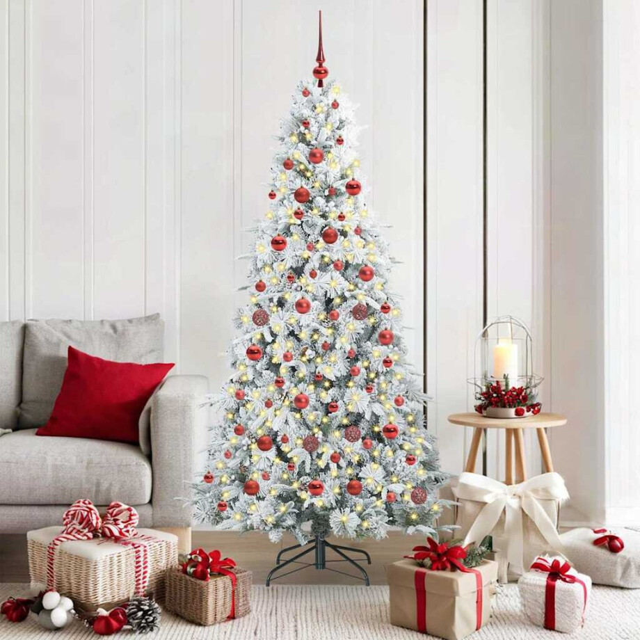 vidaXL Kunstmatige Inklapbare Kerstboom Groen 180 cm PE en PVC vidaXL Kunstmatige Inklapbare Kerstboom Groen 180 cm PE en PVC afbeelding 1