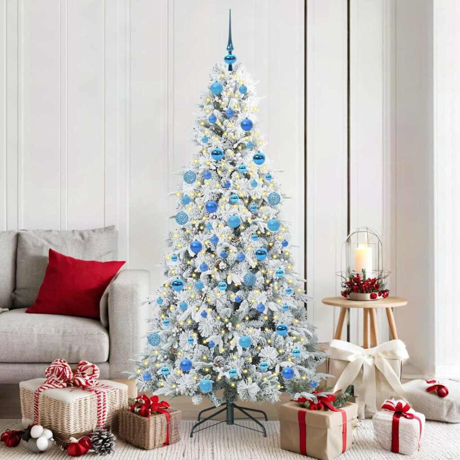 vidaXL Kunstmatige Inklapbare Kerstboom Groen 180 cm PE en PVC vidaXL Kunstmatige Inklapbare Kerstboom Groen 180 cm PE en PVC afbeelding 1