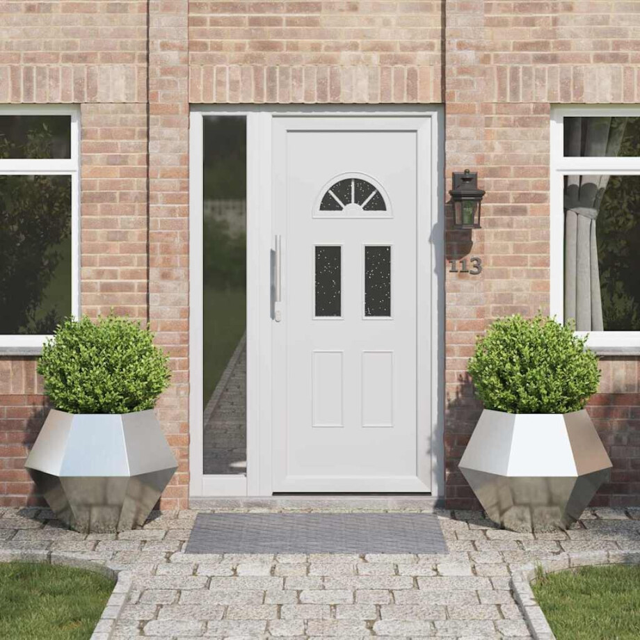 vidaXL Plantenbak 2 pcs Zilver 75 x 75 x 60 cm Gegalvaniseerd staal vidaXL Plantenbak 2 pcs Zilver 75 x 75 x 60 cm Gegalvaniseerd staal afbeelding 1