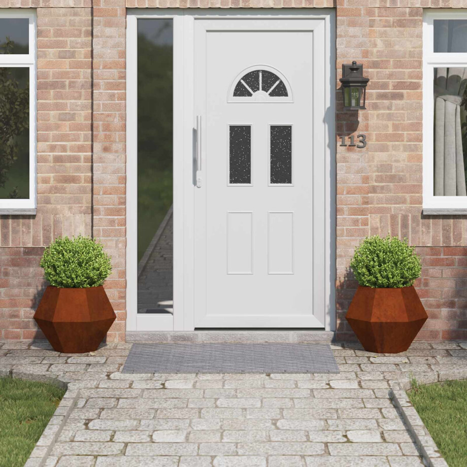 vidaXL Plantenbak 2 pcs Roestig 50 x 50 x 40 cm Cortenstaal vidaXL Plantenbak 2 pcs Roestig 50 x 50 x 40 cm Cortenstaal afbeelding 1