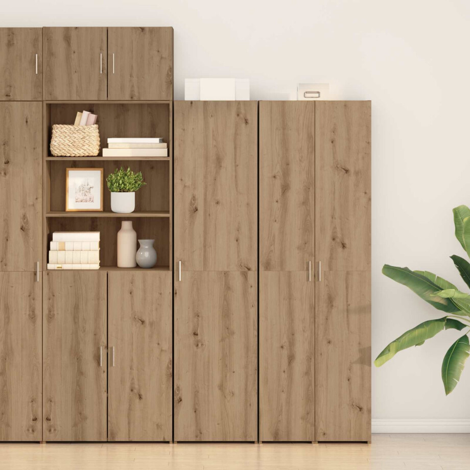 vidaXL Hoge kast Artisan Eiken 45 x 42,5 x 185 cm vidaXL Hoge kast Artisan Eiken 45 x 42,5 x 185 cm afbeelding 1