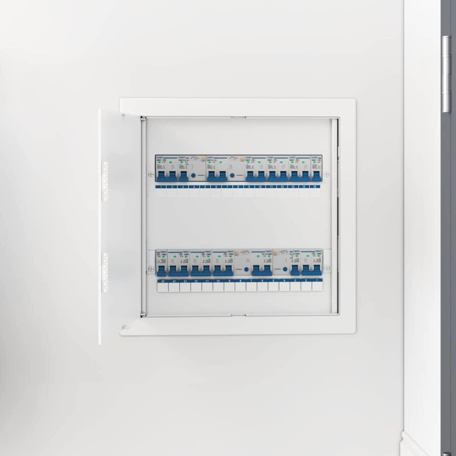 vidaXL Toegangs-panelen Wit 35 x 35 cm ABS Kunststof vidaXL Toegangs-panelen Wit 35 x 35 cm ABS Kunststof afbeelding 1
