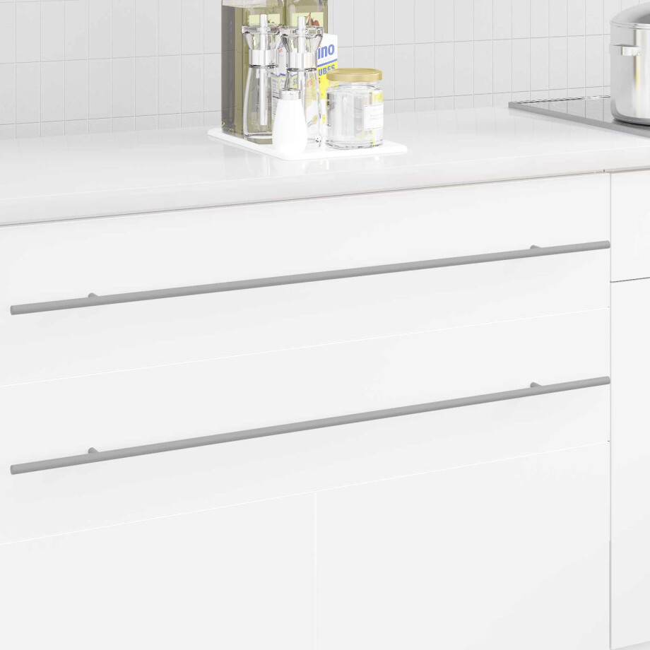 vidaXL Kasthandgreep 2 pcs Zilver 900 mm Roestvrij staal vidaXL Kasthandgreep 2 pcs Zilver 900 mm Roestvrij staal afbeelding 1