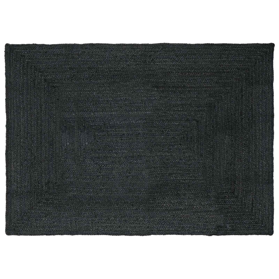 vidaXL Vloerkleden Rechthoekig Donkergrijs 240 x 340 cm Jute vidaXL Vloerkleden Rechthoekig Donkergrijs 240 x 340 cm Jute afbeelding 1