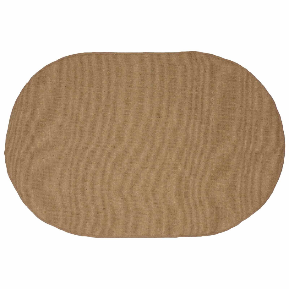 vidaXL Vloerkleden Naturel 122 x 183 cm Jute afbeelding 1