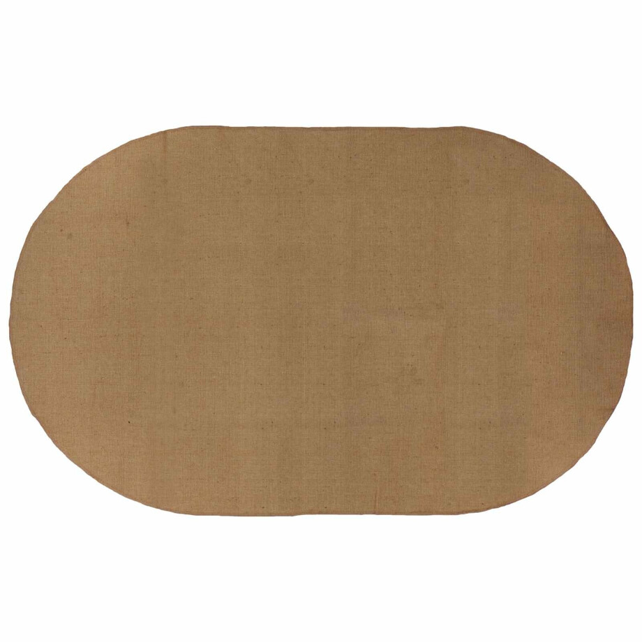 vidaXL Vloerkleden Naturel 205 x 305 cm Jute afbeelding 1