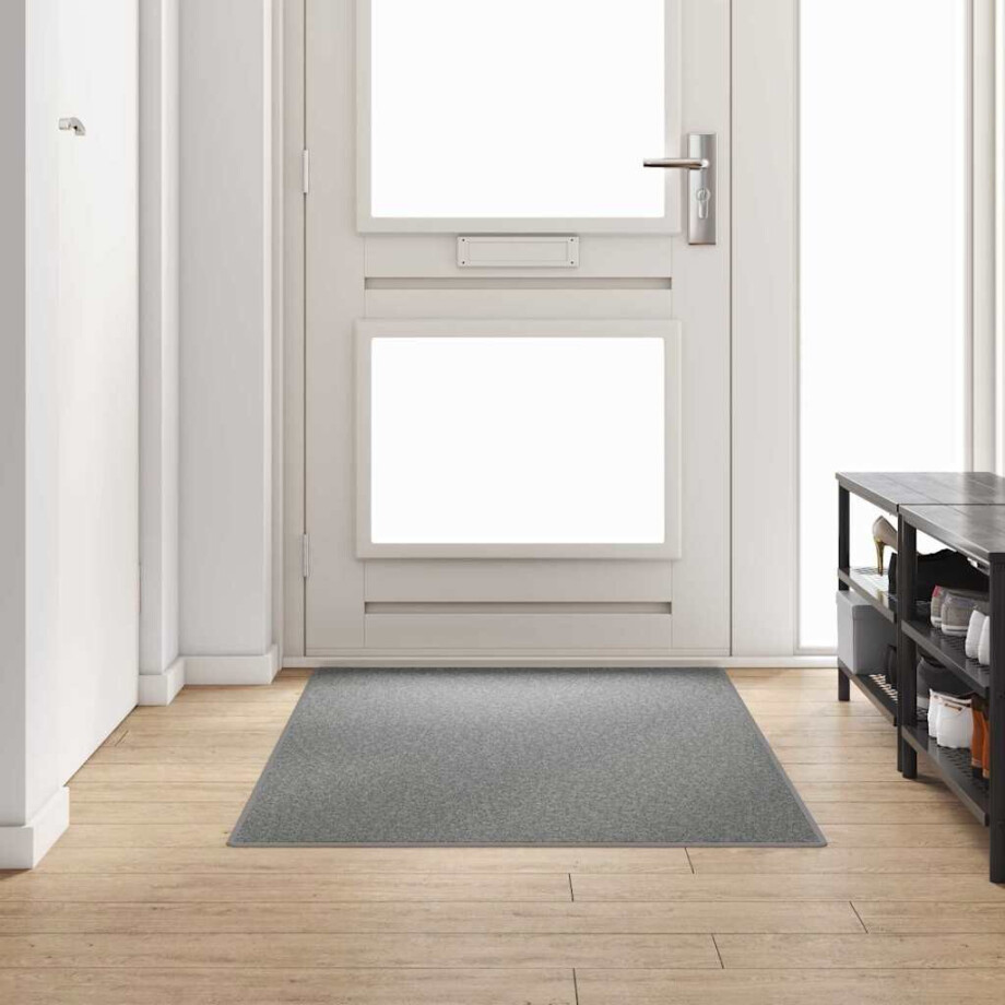 vidaXL Tapijt Loper Lichtgrijs 100 x 200 cm 100% Polypropyleen vidaXL Tapijt Loper Lichtgrijs 100 x 200 cm 100% Polypropyleen afbeelding 1