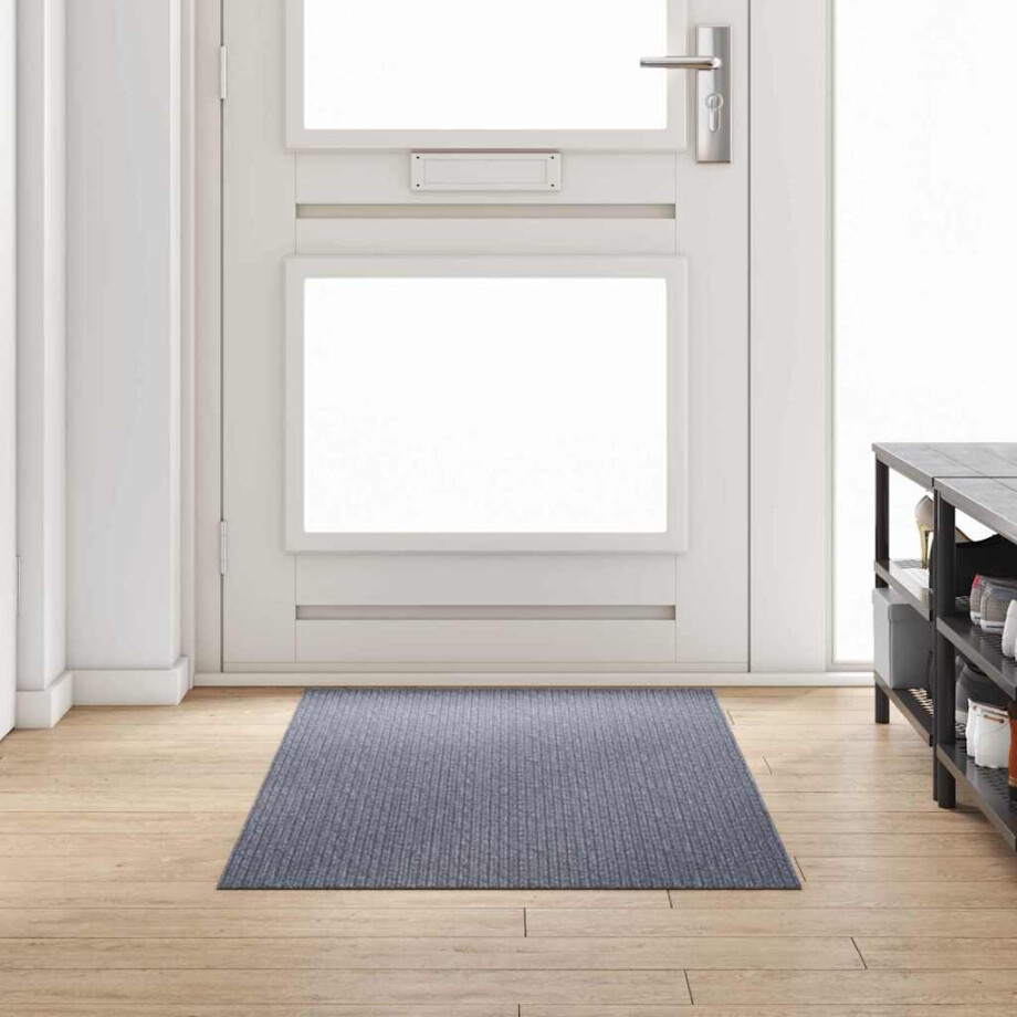vidaXL Tapijt Loper Lichtgrijs 100 x 300 cm Stof vidaXL Tapijt Loper Lichtgrijs 100 x 300 cm Stof afbeelding 1