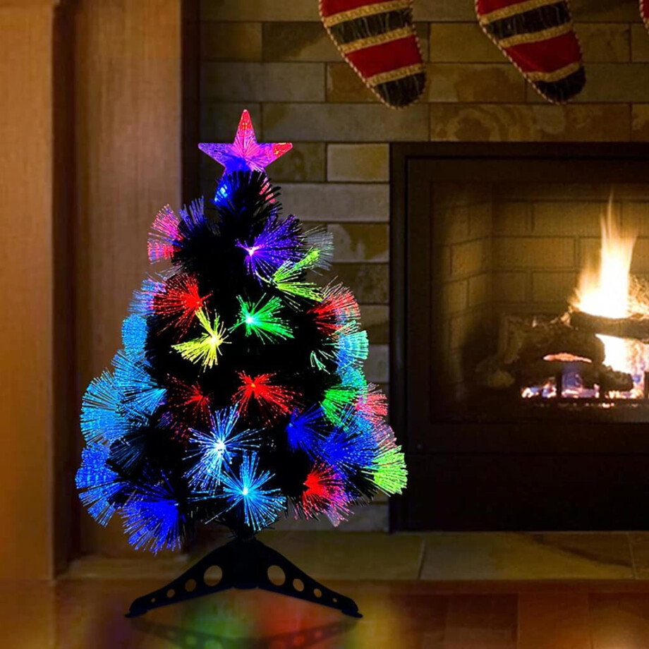vidaXL Kunstkerstboom met 50 LED met standaard Groen 64 cm PVC afbeelding 1